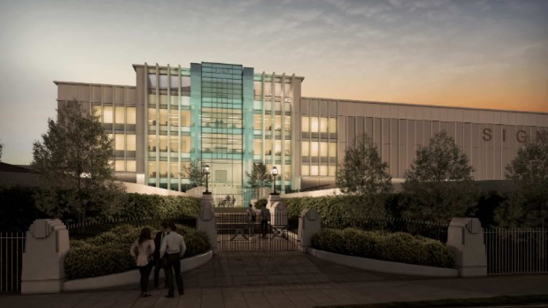 Logistics centre construction