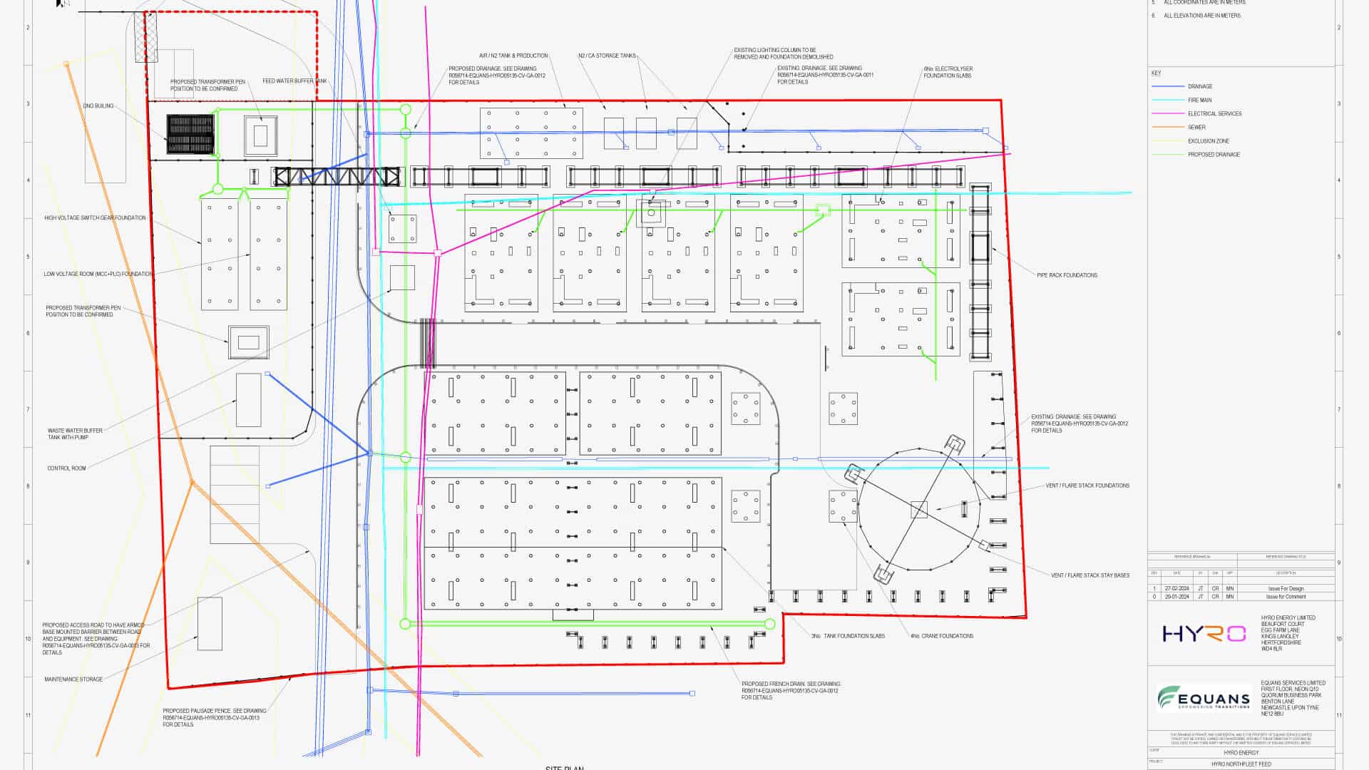 Manufacturing Facility Groundwork